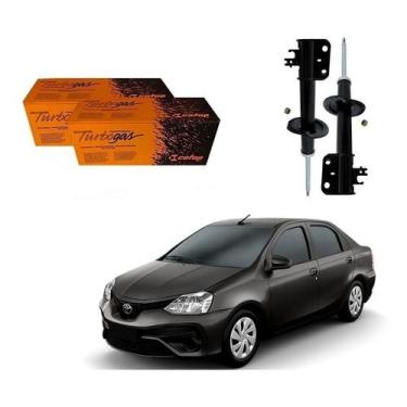 Imagem de Par Amortecedor Dianteiro Etios Sedan 1.5 2017 A 2019 - Cofap
