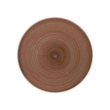 Imagem de Prato Raso Tramontina Paraty Mocha Em Porcelana 25 Cm
