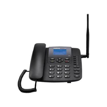 Imagem de Telefone Fixo Intelbrás CF6031 3G Antena Removível - Intelbras