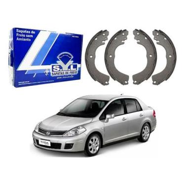 Imagem de Sapata De Freio 204mm Tiida Sedan 1.8 2007 A 2008 - SYL