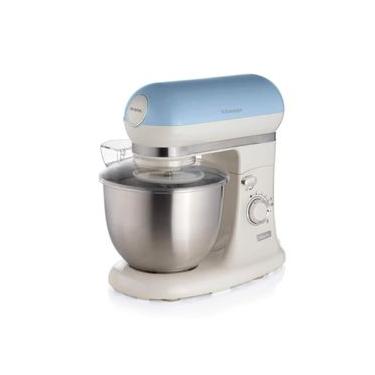 Imagem de Batedeira planetária Ariete 1588 Vintage azul 7 velocidades tigela inox 6000w 220 volts