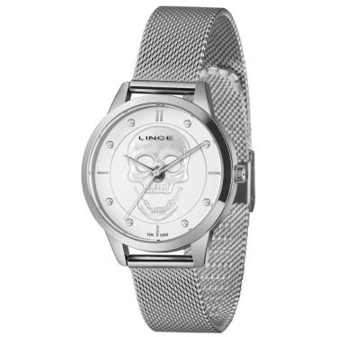 Imagem de Relógio Lince   Lrm0l Ssx Caveira Mesh-Feminino