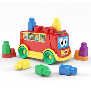 Imagem de Brinquedo para Montar Onibus da Blocolandia - Dismat