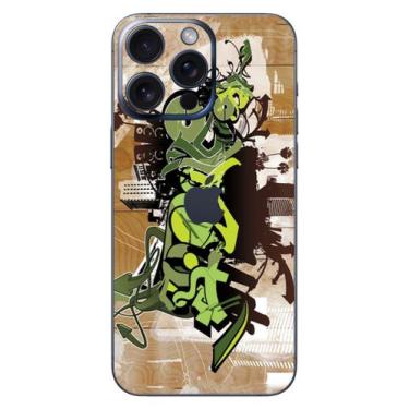 Imagem de Capa Adesivo Skin072 Verso Para Apple Iphone 15 Pro Max - KawaSkin