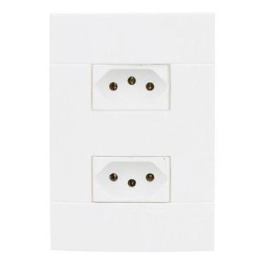 Imagem de Tomada Dupla 10A + 20A Conjunto 4x2 Lunare Schneider