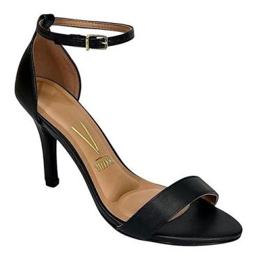 Imagem de Sandália Vizzano Social Salto Fino 6249.452 Preto, Preto, 37
