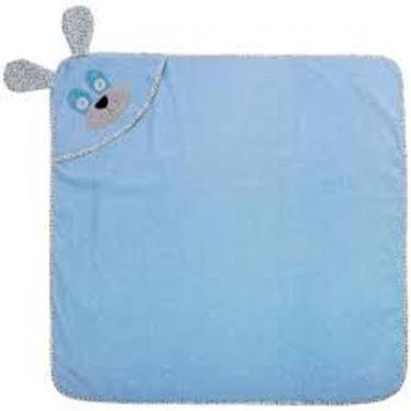 Imagem de Toalha com Capuz de canto baby Joy Premium Liso /Estampado-Cachorro Az