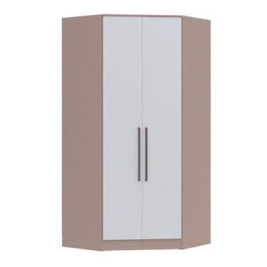 Imagem de Guarda-roupa Canto Closet com 2 Portas e 2 Gavetas Mdf Requinte+ - Móv
