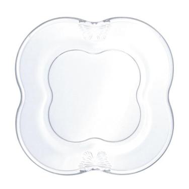 Imagem de Conjunto 4 Pratos para Sobremesa de Vidro Butterfly 17cm 29274 - Wolff