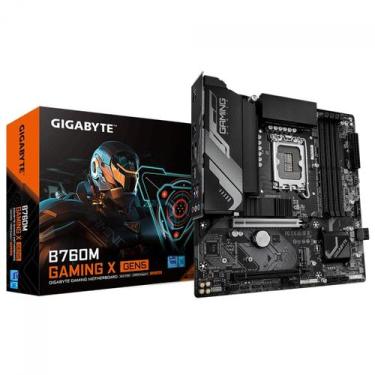 Imagem de Placa Mãe Gigabyte B760M GAMING X GEN5, Chipset B760, Intel LGA 1700, 