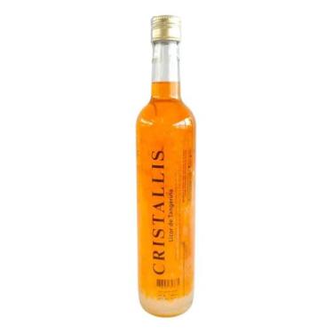 Imagem de Licor Fino Tangerina Garrafa Cristalizado 500ml - Cristallis