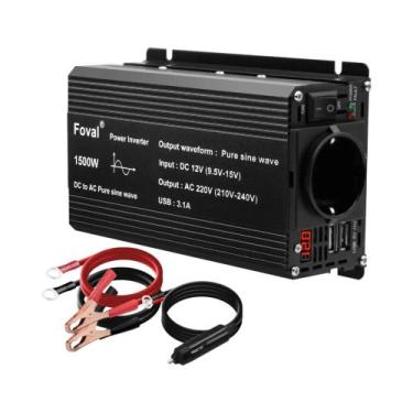 Imagem de Inversor De Onda Senoidal Pura 1500W 2200W 2600W DC 12V Para AC 220V T