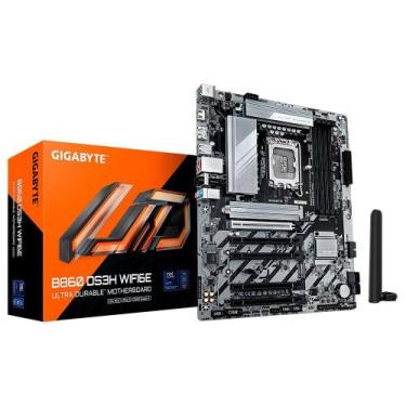 Imagem de Placa Mãe Gigabyte B860 DS3H WIFI6E, Intel, ATX, DDR5, Wi-Fi 6E, Bluet