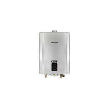 Imagem de Aquecedor reu e21 fehg glp 21 l/min - prata - RINNAI