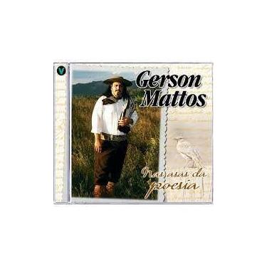 Imagem de Cd - Gerson Mattos - Nas Asas Da Poesia - Vertical