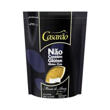 Imagem de Macarrão de Arroz Curvi Sem Glúten Casarão 200g