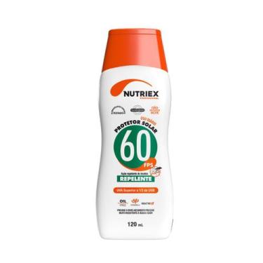Imagem de Protetor Solar Fps 60 Corporal Com Repelente Nutriex 120ml