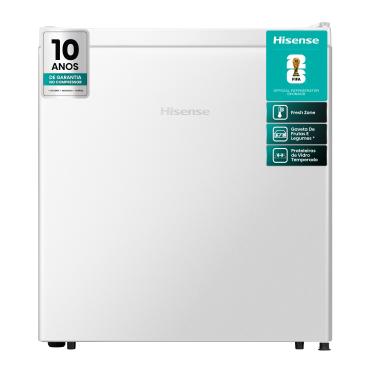 Imagem de Frigobar Hisense RR58NW com Porta Reversível Branco – 44 litros