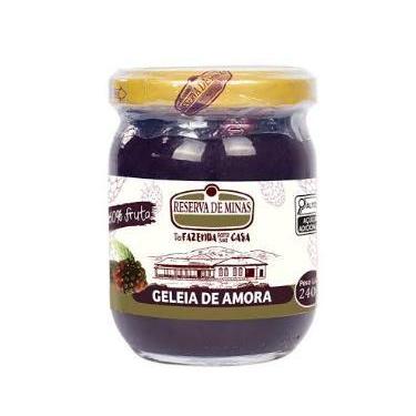 Imagem de Geleia de Amora vidro 240g Reserva de Minas