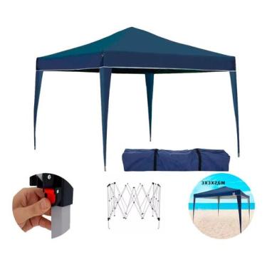 Imagem de Tenda Praia Gazebo Base 3x3 Oz Barraca Camping C/ Sacola - Oz Line