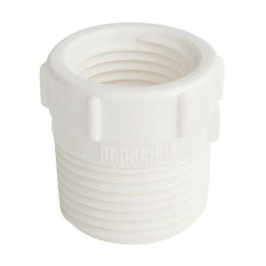 Imagem de Bucha De Reducao Rr Plastilit 3/4 X 1/2 Branco - Kit C/50 Unidades