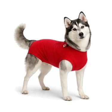 Imagem de Roupa Protetora Pós Cirúrgica Para Cachorro Castração de Macho e Fêmea