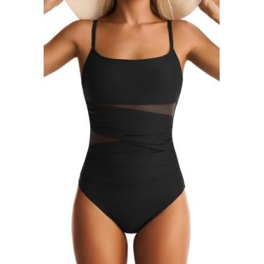 Imagem de Maiô EVOCRCO Modelador com Controle de Barriga Preto