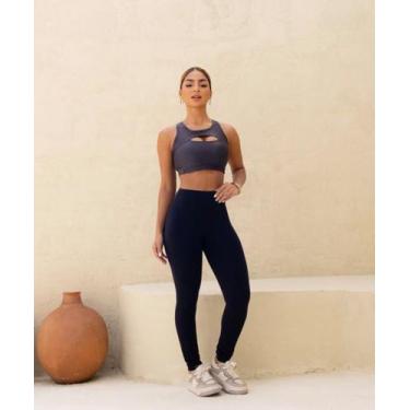 Imagem de Legging K2B Cós Alto Original Com Bolso - Ponciana, Preto, P