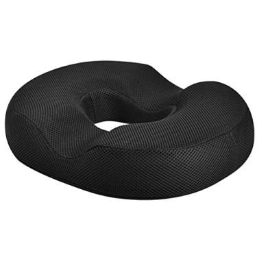 Imagem de Baoblaze Almofada Donut Almofada Cóccix para Hemorróidas Almofada Donut Alívio para Hemorróidas, Feridas, Próstata, Cóccix, Preto a.