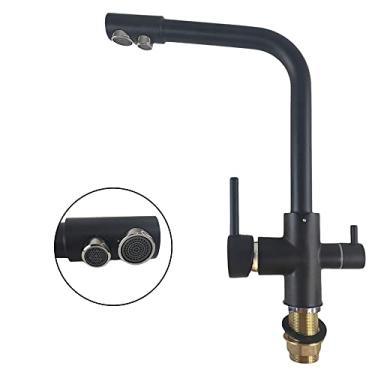 Imagem de Torneira Monocomando Luxo 360 Filtro Misturador Cozinha Bancada Cuba Mesa Quente Frio