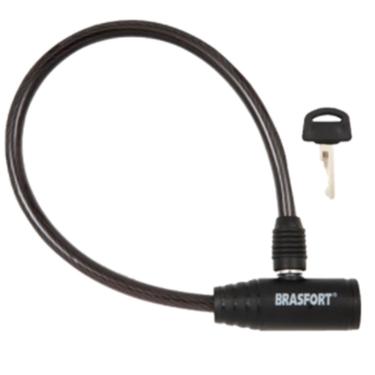 Imagem de Cadeado para Bicicleta com Chave 8mm 40cm