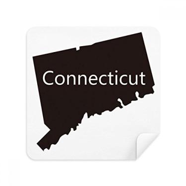 Imagem de Connectic America – Tecido de camurça com contorno do mapa dos EUA, pacote com 2