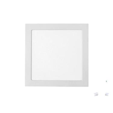 Imagem de Luminária Led Painel Embutir 20X20 Cm 18W 3000K Stella