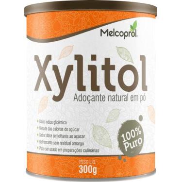 Imagem de Xylitol 300 G - Adoçante Natural Em Pó - Melcoprol