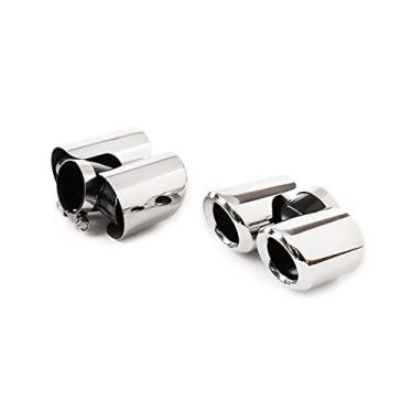 Imagem de FINMOKAL Tubo De Ponta De Escapamento Traseiro Traseiro Para Land Rover Lr Defender 90 110 2020-2022 Aço