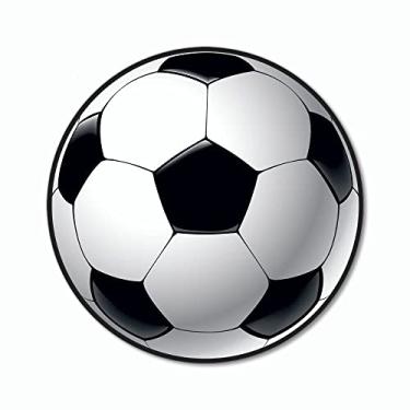 Imagem de Placa Decorativa 25x25 - Bola de Futebol
