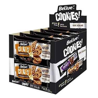Imagem de Cookie BELIVE Baunilha e Chocolate Zero Açucar 67g (10x)
