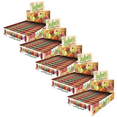 Imagem de Kit 5 Balas de Goma Tubo Jubes Mix Tropical c/20 - Dori