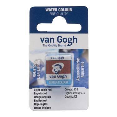 Imagem de Aquarela Pastilha Talens Van Gogh Light 339 Oxide Red 20863391