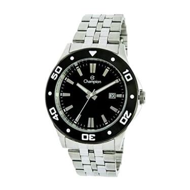 Imagem de Relógio Champion Masculino Sport CA31408T Prata aro preto