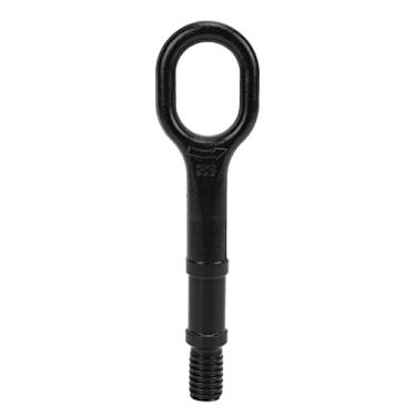 Imagem de Gancho de reboque para carro, preto 1T0 805 615 A para-choques de gancho de reboque resistente, substituição de loop de reboque para R32 Rabbit Eos CC