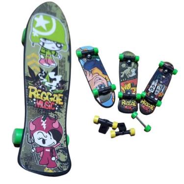 Kit Skate de Dedo 3 Peças em Promoção na Americanas