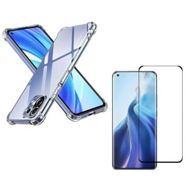 Imagem de Capa Capinha para Mi 11 Pro Tela de 6,81 Polegadas + Película Premium 9D Cerâmica - (Hard Glass Store)