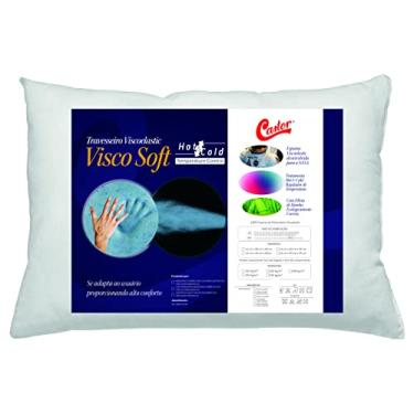 Imagem de Travesseiro Castor Viscoelastic Visco Soft Hot&Cold D24 045x065x13