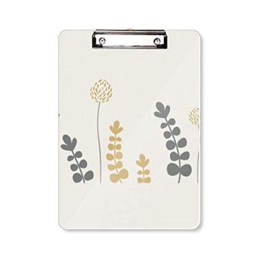 Imagem de Dente-de-leão Arte abstrata Arte prancheta pasta Bloco de notas Placa de apoio A4