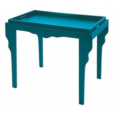 Imagem de Mesa de Apoio Retro Turquesa 13007810