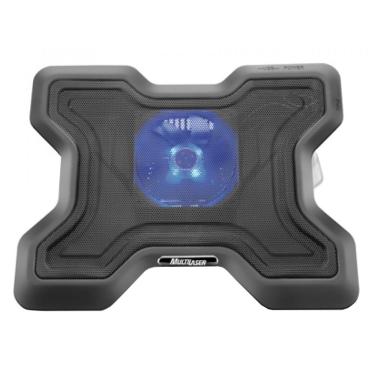Imagem de Suporte para Notebook Multilaser X-Cooler - com 1 Nível de Altura - com LED Azul - AC123