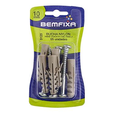 Imagem de parafuso Fenda Phillips Cabeça Panela com Bucha 10 Mm - Cartela, Bemfixa 3125