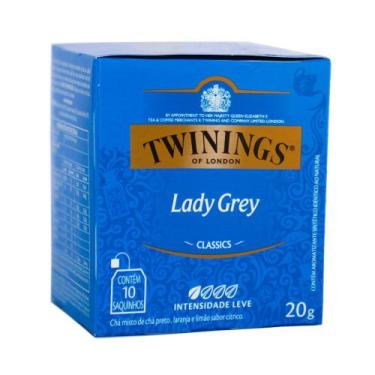 Imagem de Chá Preto Lady Grey Twinings 10 Sachês - Twinnings