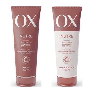 Imagem de Kit Ox Nutre Shampoo E Condicionador 400ml Cada - Ox Cosméticos